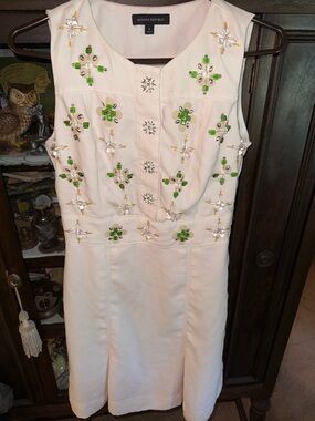 Banana Republic Embellished Midi Dress